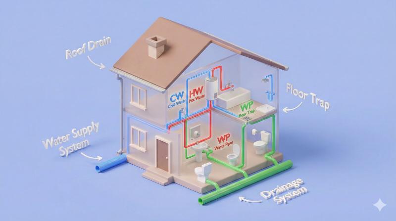 建築水管管路系統